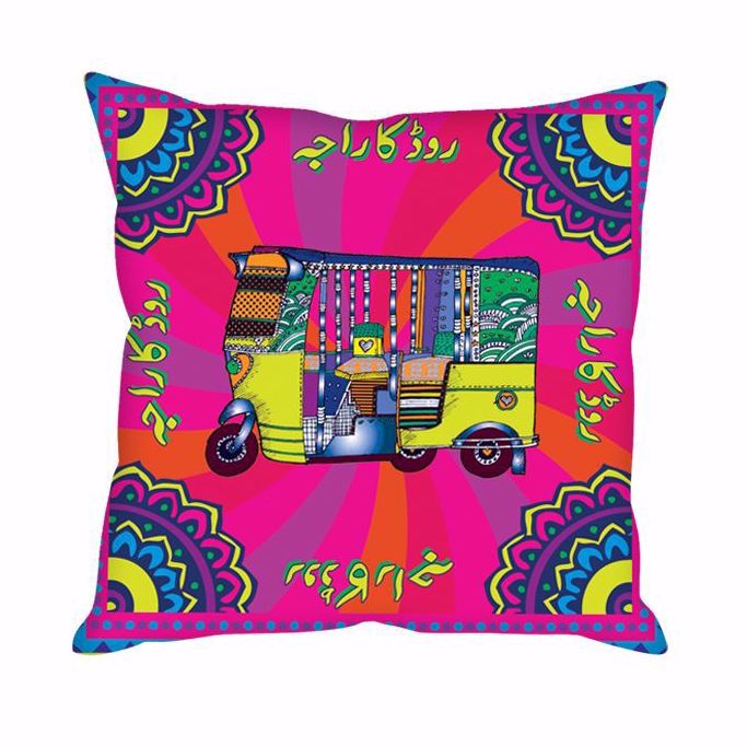 ROAD KA RAJA CUSHION COVER